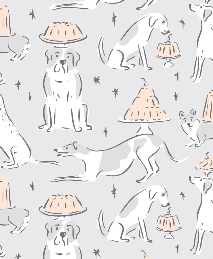 Patrón sin costuras con diseño de ilustración de gato de dibujos animados en fondo azul claro