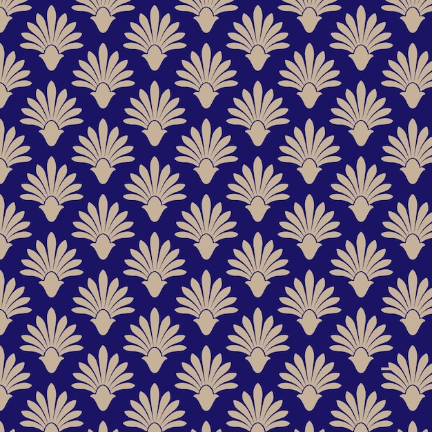 un patrón sin costuras con diseño de patrón floral