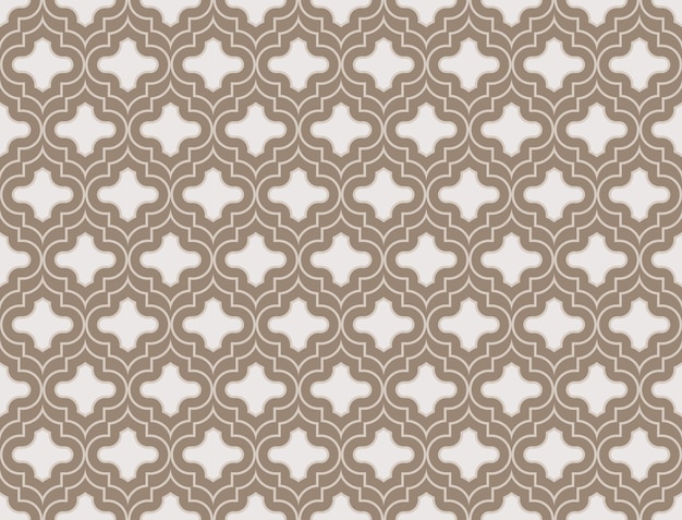 patrón sin costuras de diseño vectorial árabe