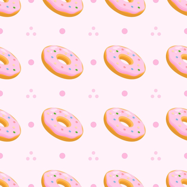 Patrón sin costuras Elementos abstractos Comida rápida con hojas Ilustración de fondo de estilo de diseño vectorial