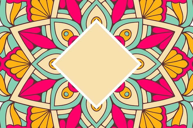 Patrón sin costuras. Elementos decorativos vintage. Fondo dibujado a mano