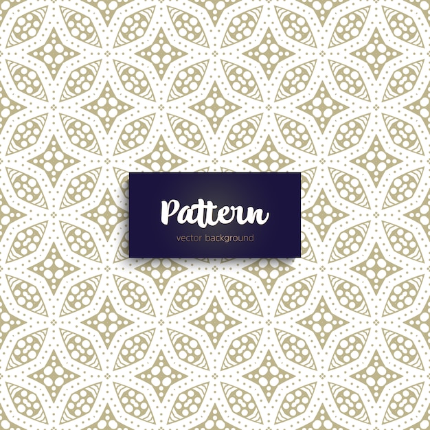 Patrón sin costuras. Elementos decorativos vintage