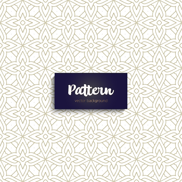 Patrón sin costuras. Elementos decorativos vintage