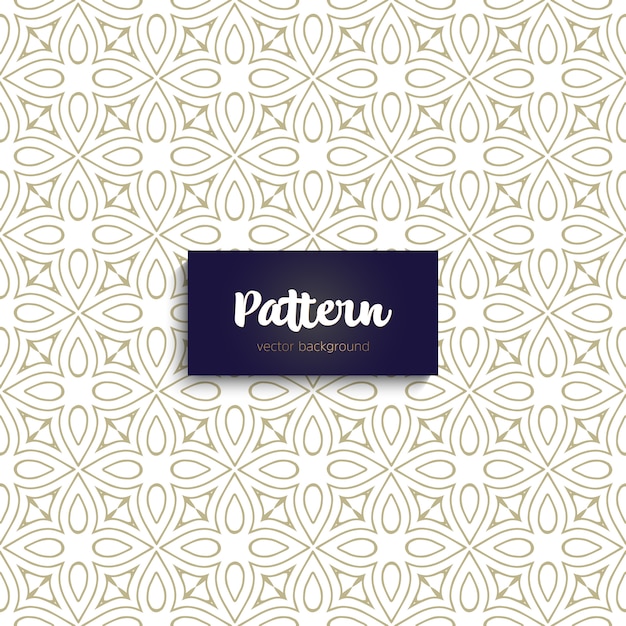 Patrón sin costuras. Elementos decorativos vintage