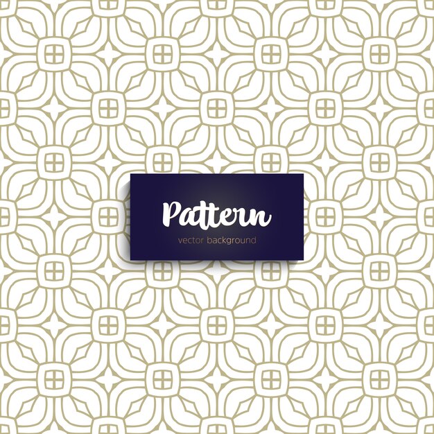 Patrón sin costuras. Elementos decorativos vintage