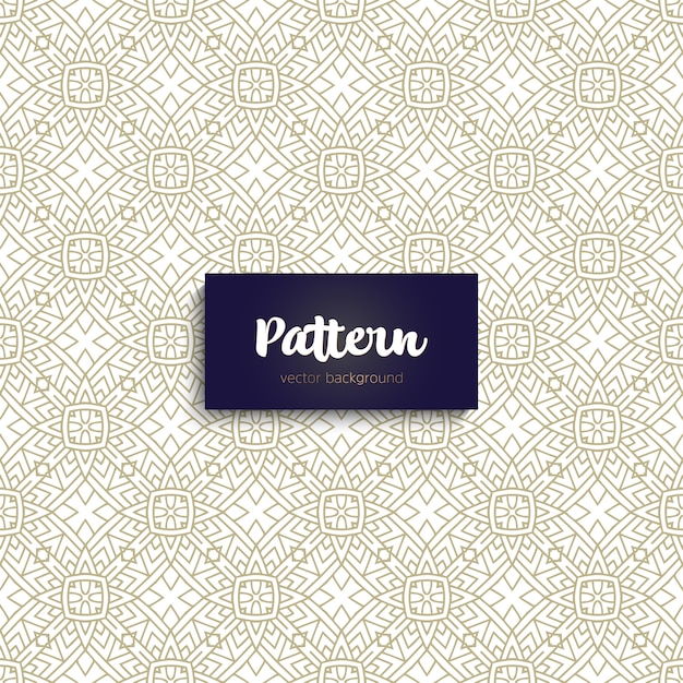 Patrón sin costuras. Elementos decorativos vintage