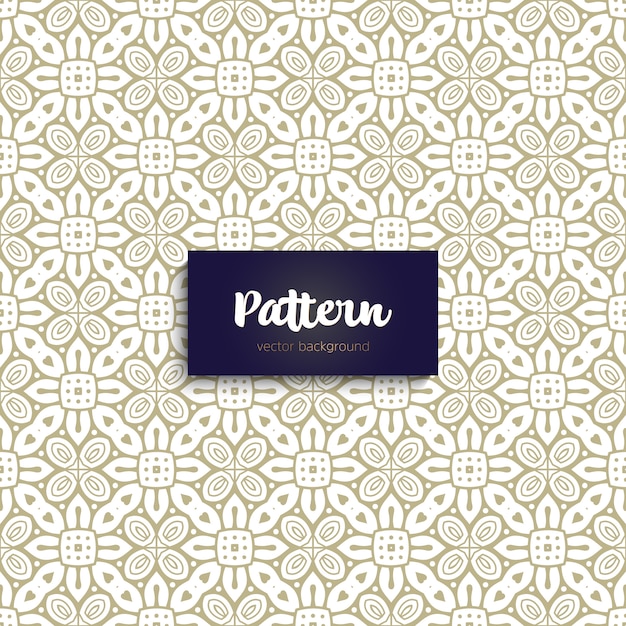 Patrón sin costuras. Elementos decorativos vintage