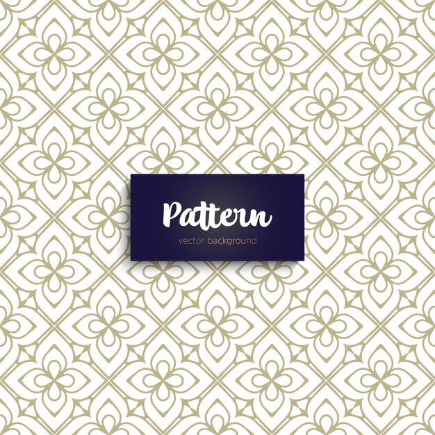 Patrón sin costuras. Elementos decorativos vintage