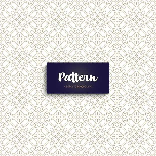Patrón sin costuras. Elementos decorativos vintage