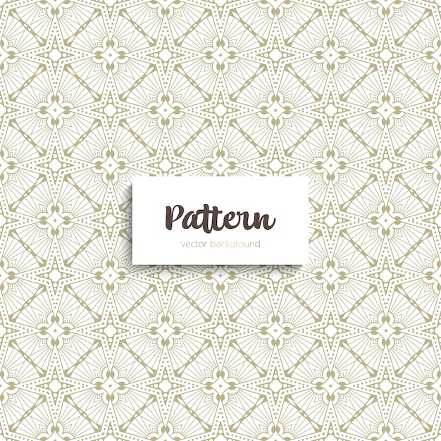 Patrón sin costuras. Elementos decorativos vintage