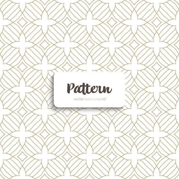 Patrón sin costuras. Elementos decorativos vintage