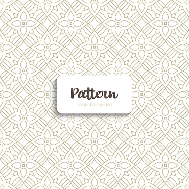 Patrón sin costuras. Elementos decorativos vintage