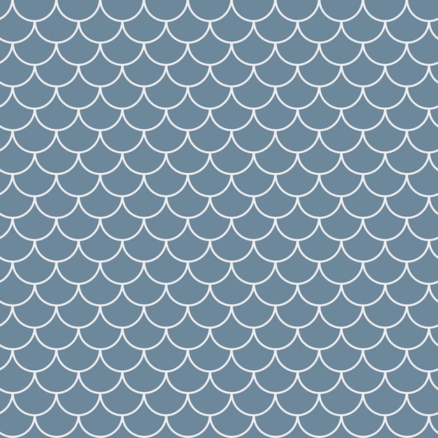 Patrón sin costuras de escamas de pescado Textura de piel de dragón reptil Fondo cultivable para su tela Diseño textil Papel de envolver Traje de baño o papel tapiz Cola de sirena azul con escamas de pescado bajo el agua