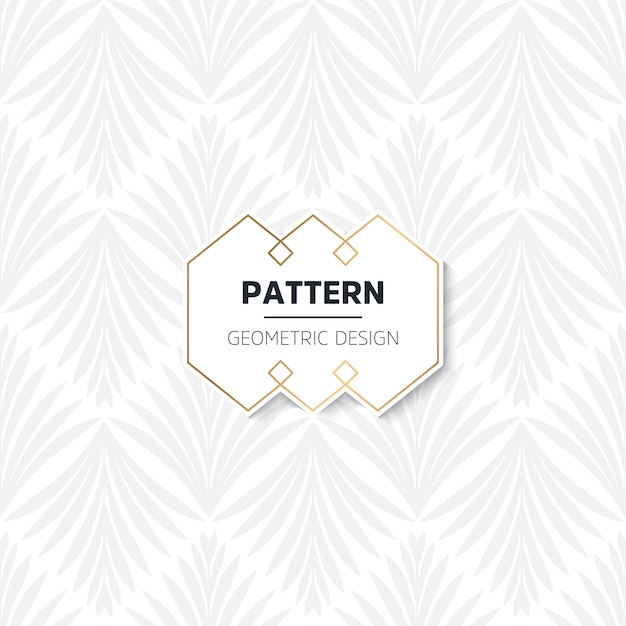 Patrón sin costuras en estilo Art Deco