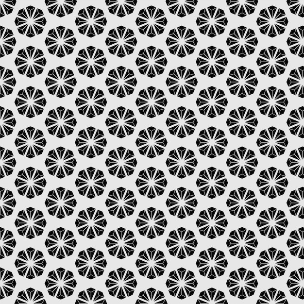 Patrón sin costuras estilo japonés flor