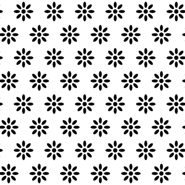 Patrón sin costuras en estilo japonés Textura en blanco y negro