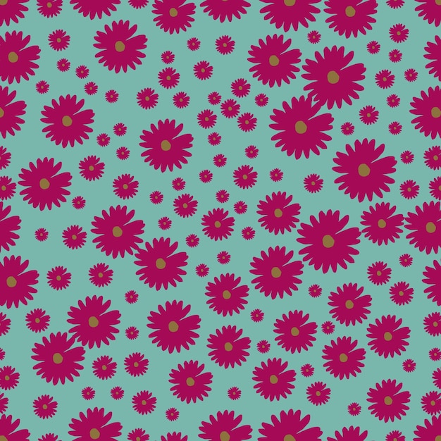 Vector patrón sin costuras floral textura floral patrón sin costuras de tela floral patrón sin costuras vectorial