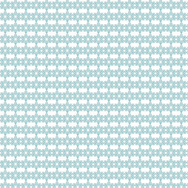patrón sin costuras de flores azules sobre un fondo blanco