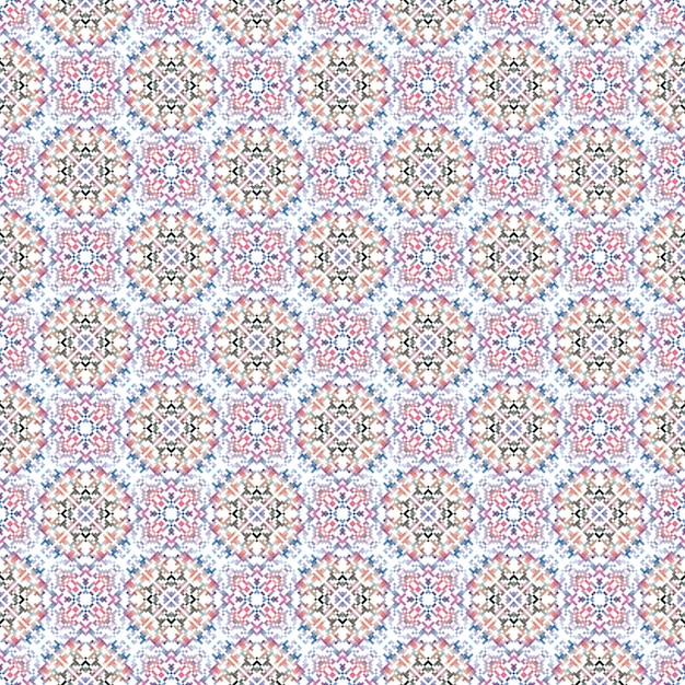 Un patrón sin costuras con flores y hojas de colores.