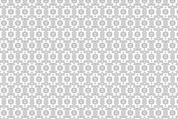 patrón sin costuras de un fondo floral negro
