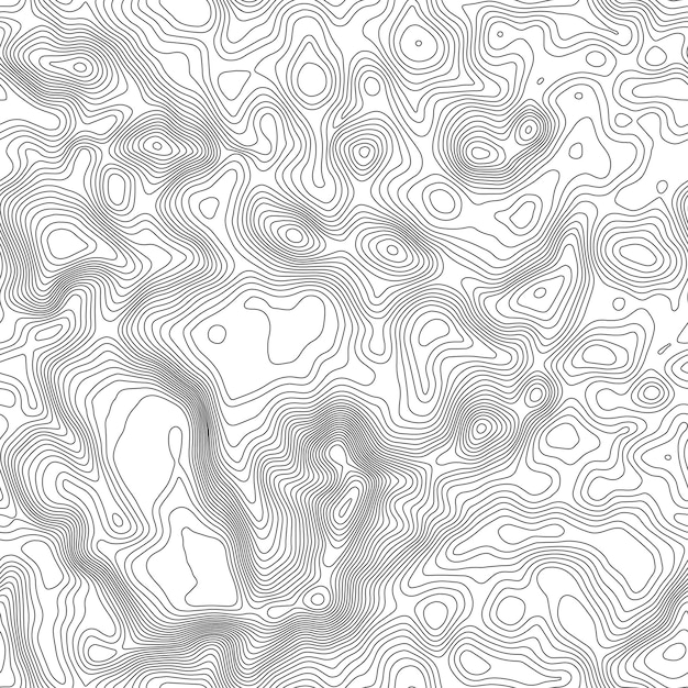 Patrón sin costuras Fondo de mapa topográfico con espacio para copiar Textura sin costuras Línea topografía mapa contorno fondo cuadrícula geográfica Ruta de senderismo de montaña sobre terreno