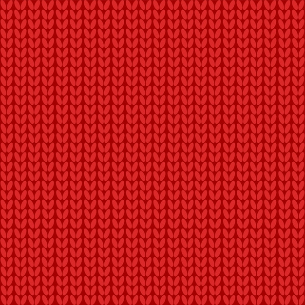 patrón sin costuras con un fondo de punto rojo