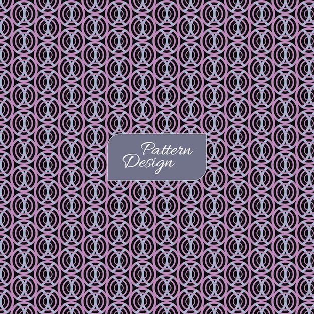 Patrón sin costuras con fondo rosa y negro