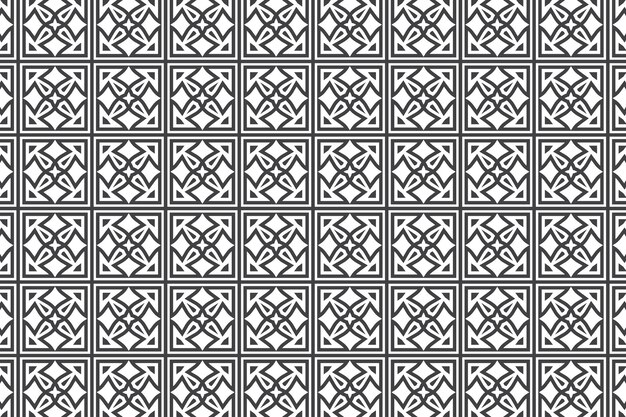 patrón sin costuras de forma geométrica abstracta