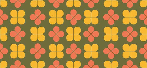 Patrón sin costuras de formas geométricas coloridasDiseño para papel tapiz de cartel impreso de panfletos