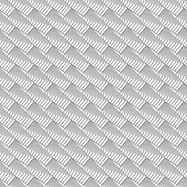 Patrón sin costuras de formas geométricas lineales Fondo para banner póster protector de pantalla decoración interior e idea creativa