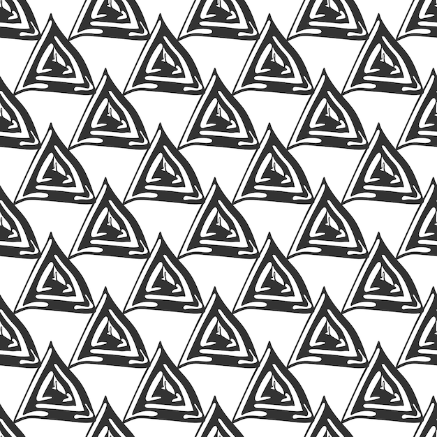 Patrón sin costuras de formas personalizadas para el protector de pantalla de banner de fondo y el diseño Ilustración vectorial para textiles de textura o embalaje