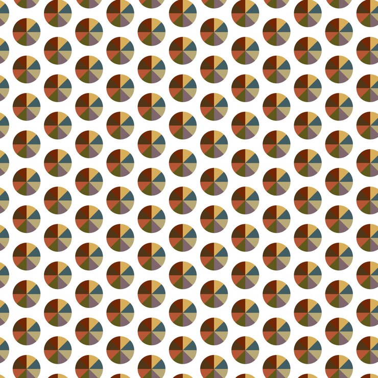 Vector patrón sin costuras con formas vectoriales de textura geométrica simple