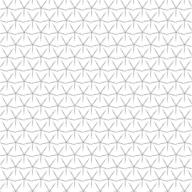 Patrón sin costuras geométrico abstracto con formas de estrellas