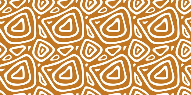 Patrón sin costuras geométrico abstracto a mano libre con textura étnica Varias formas de fondo Vector de color moderno Para papel tapiz de envoltura papel textil Moderno impresión de formas geométricas Formas orgánicas