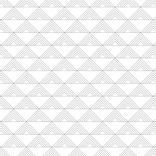 Patrón sin costuras geométrico abstracto con triángulos
