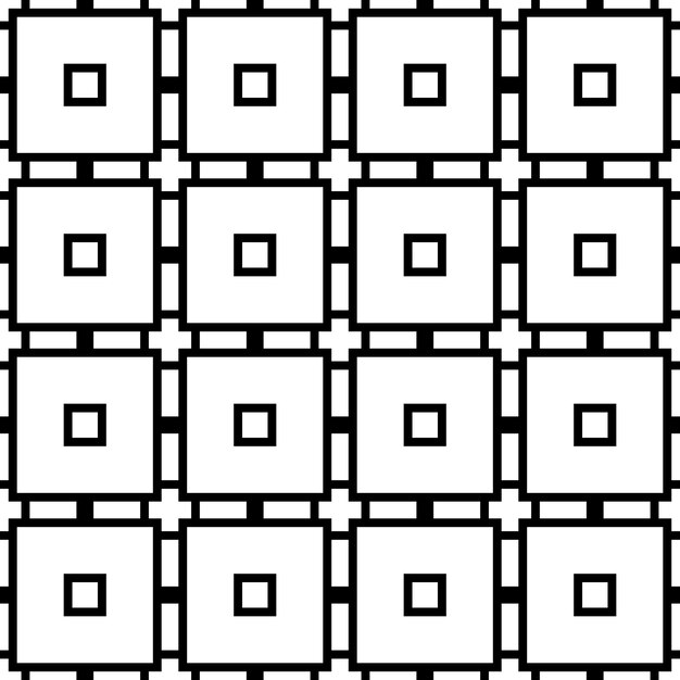Patrón sin costuras geométrico a cuadros de línea delgada abstracta. Mosaico cuadrado rayado, fondo de azulejo