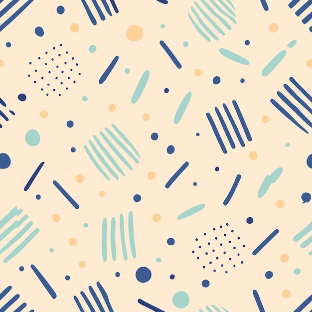 Patrón sin costuras geométrico textura abstracta diseño de ilustraciones vectoriales papel tapiz de fondo