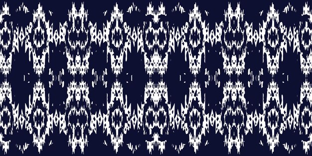 Un patrón sin costuras geométrico tribalgeométrico batik ikat estilo azteca patrón sin costura étnico boho