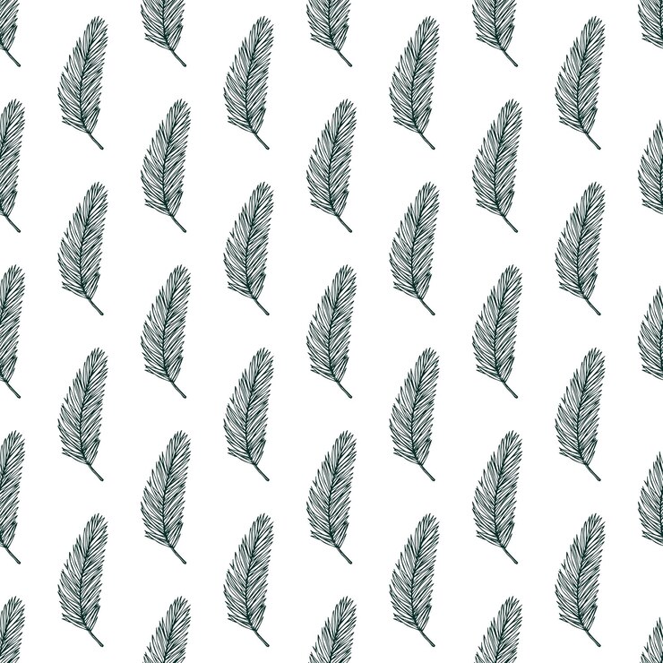 Vector patrón sin costuras con hojas tropicales garabateo para impresión decorativa papel de embalaje tarjetas de felicitación papel tapiz y tela