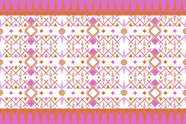 Patrón sin costuras de ikat forma geométrica étnica ornamentada motivo azteca tribal boho étnico nativo