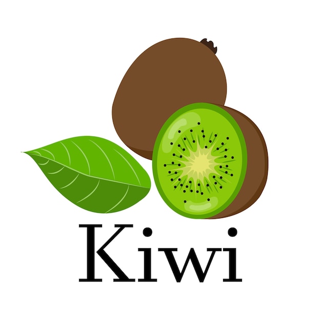 patrón sin costuras de kiwi