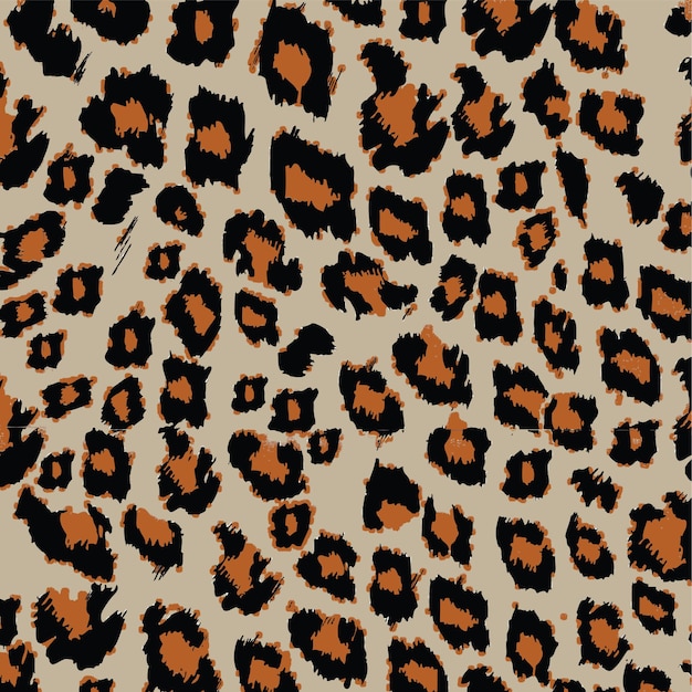 Patrón sin costuras de leopardo colorido. Diseño abstracto de leopardo de piel animal. Jaguar, leopardo, guepardo, pa