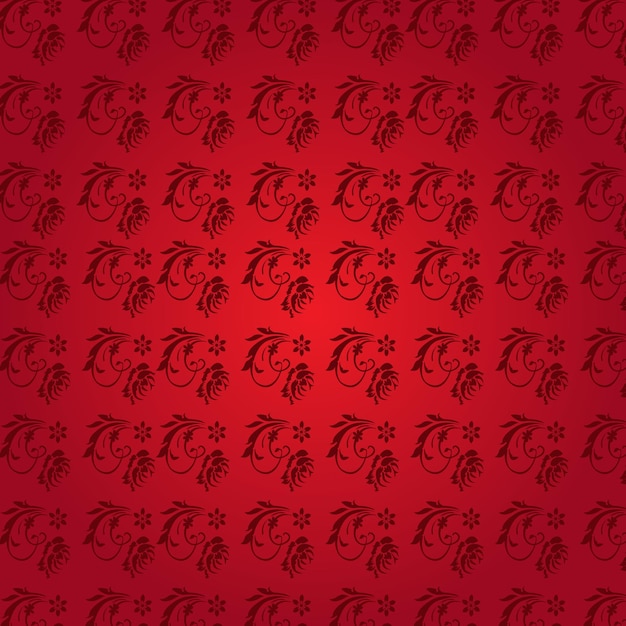 un patrón sin costuras con las letras g y un símbolo sobre un fondo rojo
