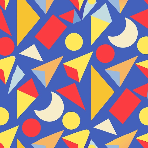 Patrón sin costuras libre Textura abstracta Textura geométrica Ilustración vectorial Diseño de papel de pared Fondo