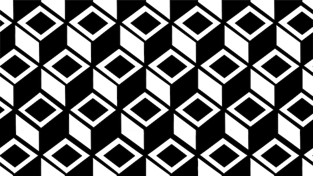 Patrón sin costuras con línea abstracta oblicua segmentos negros patrones fondo textil Diseño en blanco y negro Ilustración vectorial