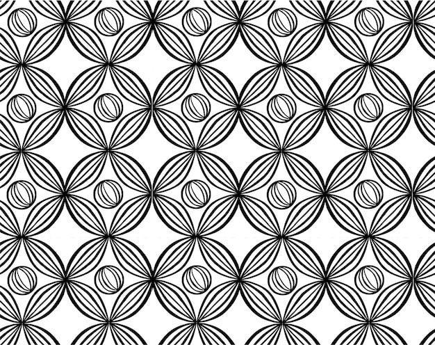 Patrón sin costuras con línea abstracta oblicua segmentos negros patrones fondo textil diseño en blanco y negro