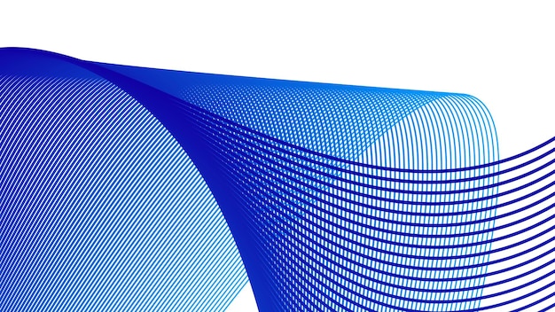 Patrón sin costuras de línea azul fondo abstracto para telón de fondo o textil de tela