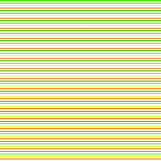 Patrón sin costuras con línea. Patrón mínimo con línea de color para el Día de San Patricio. Vector