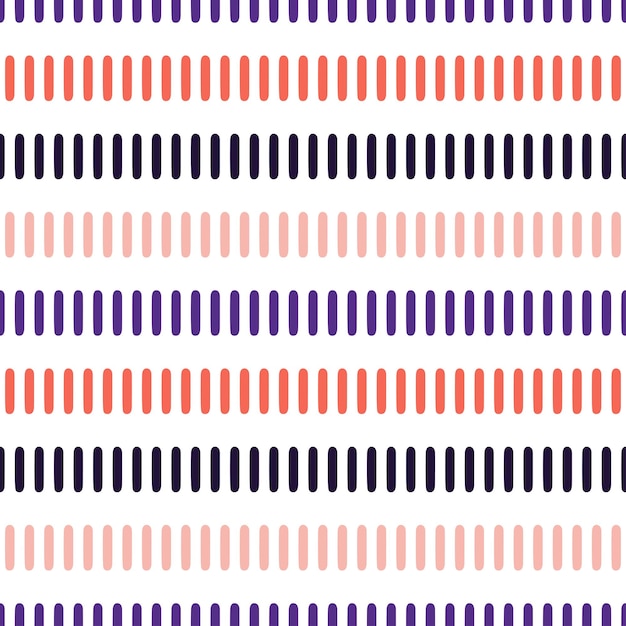 Patrón sin costuras con líneas diminutas de colores