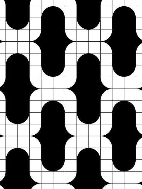 Patrón sin costuras de mosaico geométrico, fondo vectorial.